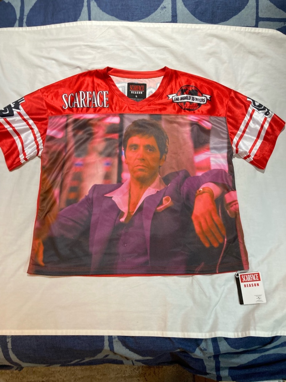 Scarface Football Jersey, Men’s size L/XL, NWT!